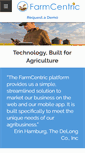 Mobile Screenshot of farmcentric.com